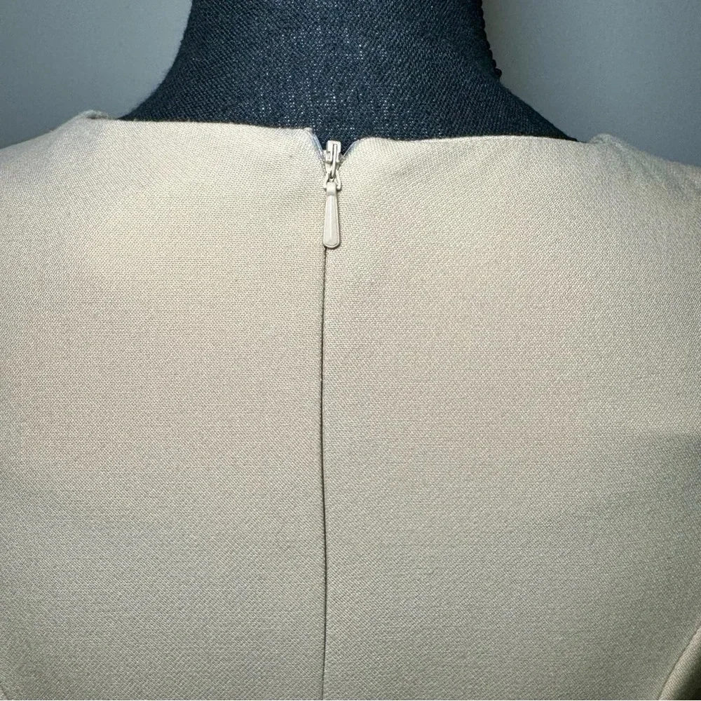 TopShop origami peplum dress size 6 cap sleeve perfect for capsule‎ wardrobe